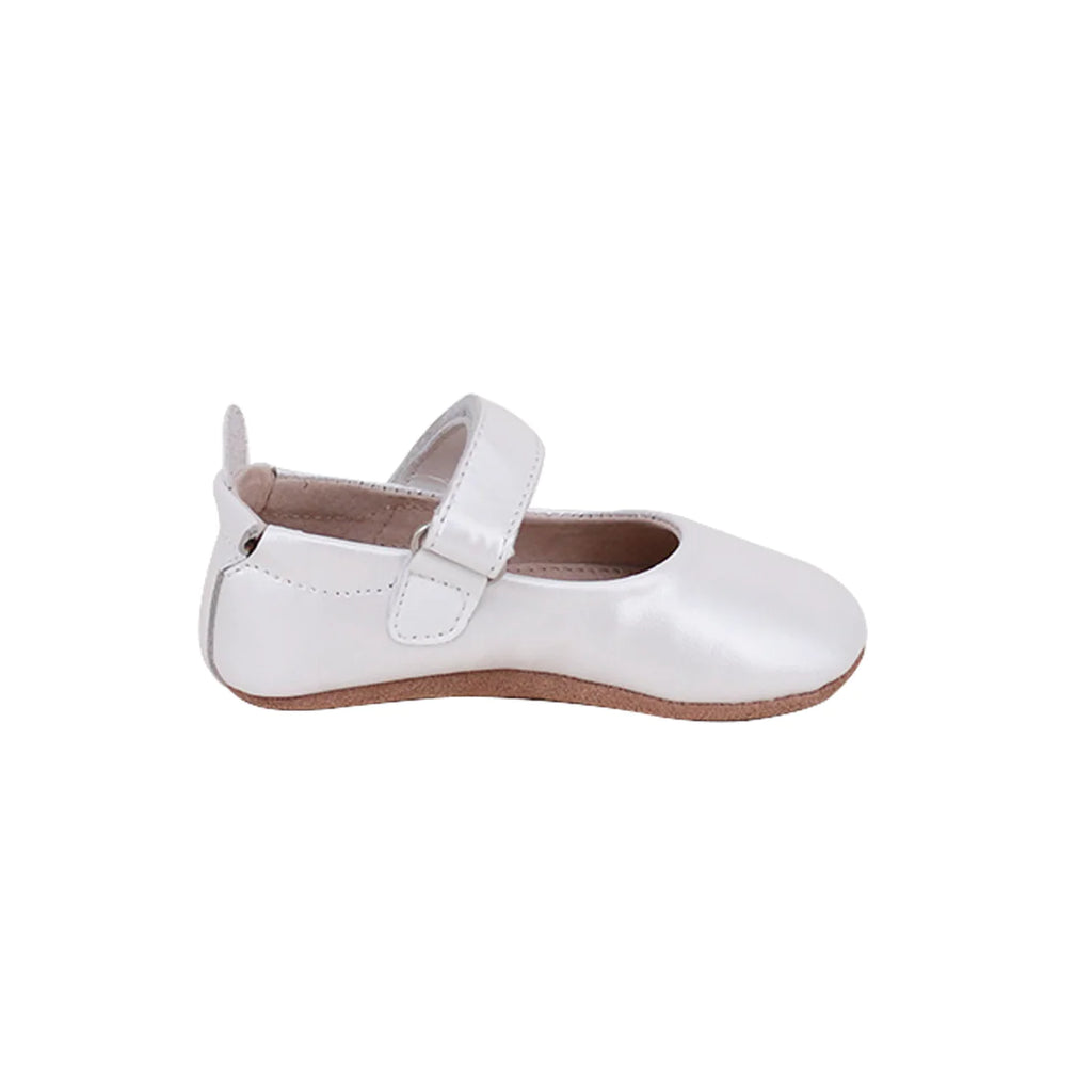 Bella Pre/First Walker - Mary Jane Shoes - Pearl White