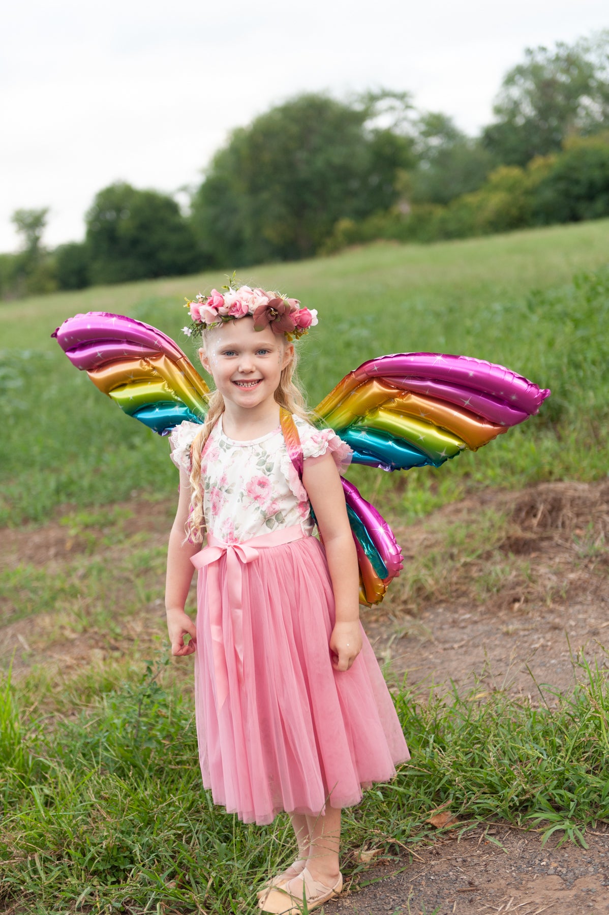 Fairy Wings Vintage Curls and Twirls - Main Image