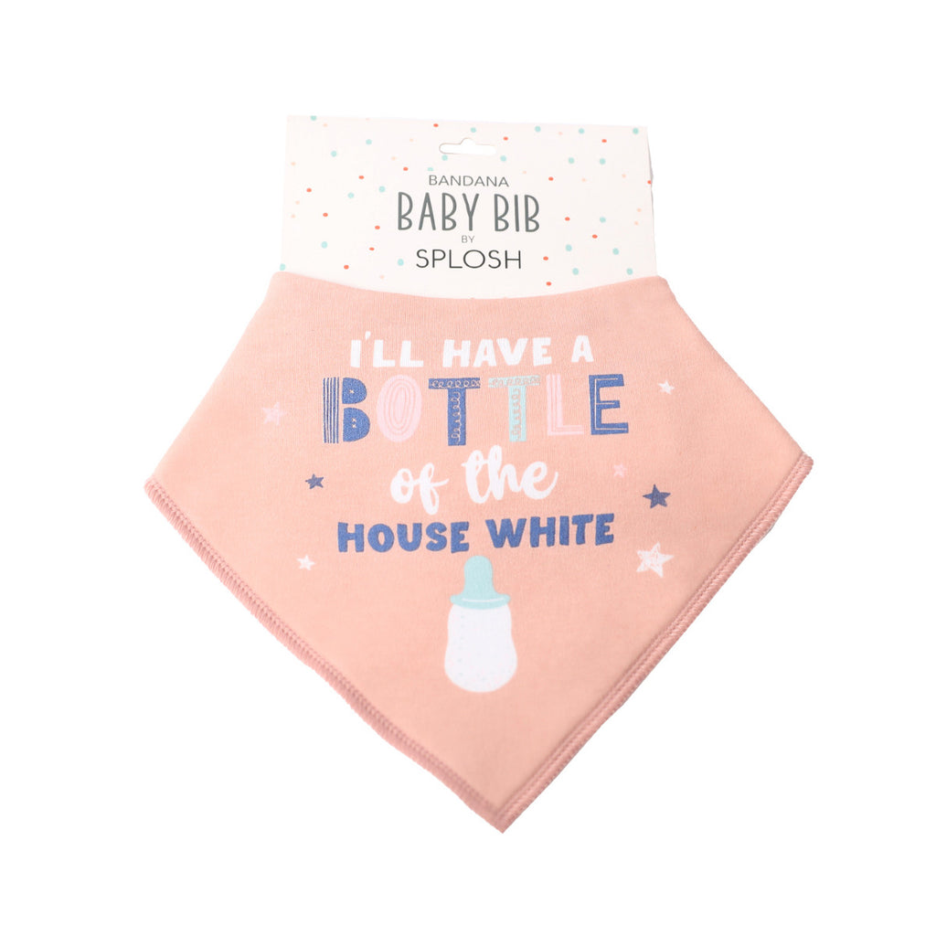 Baby bib - Bottle of House White