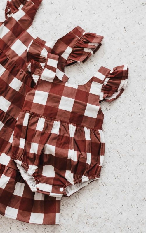 Gingham Playsuit