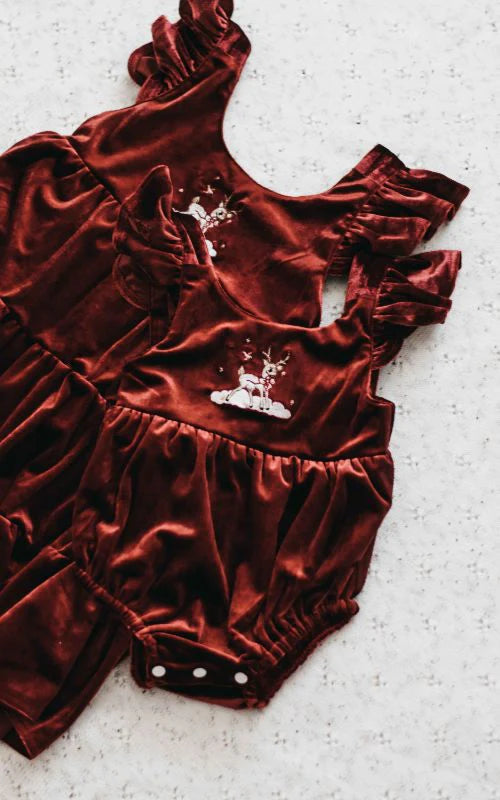 Red Velvet Playsuit PRE ORDER