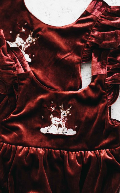 Red Velvet Playsuit PRE ORDER