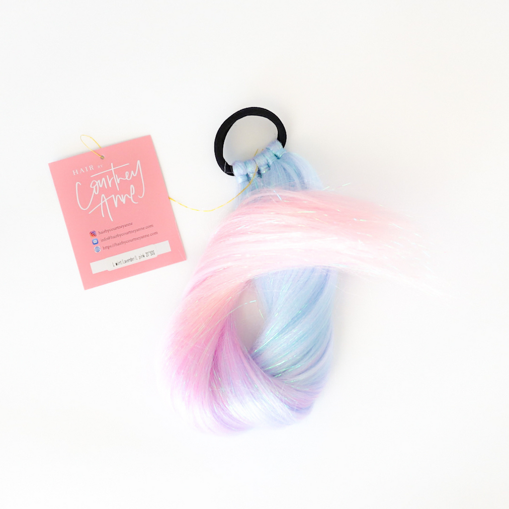 MINI MERMAID COTTON CANDY PONYTAIL EXTENSION PRE ORDER