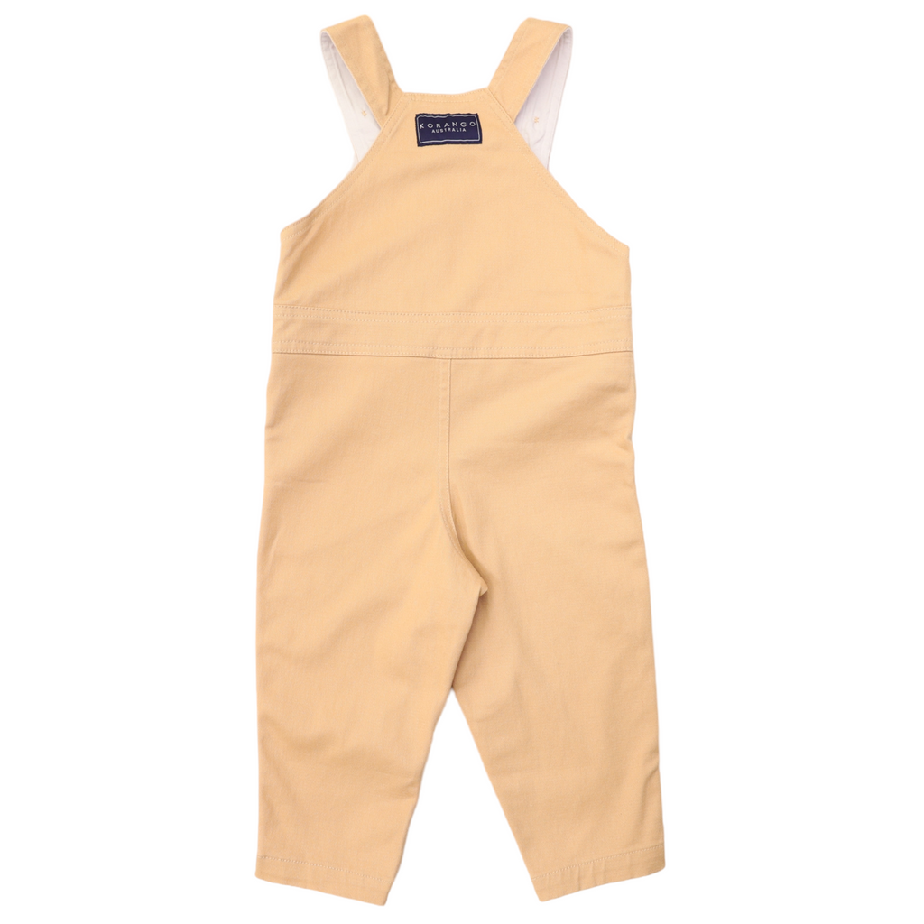 STRETCH TWILL OVERALL - Sand