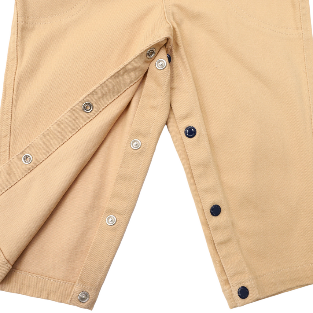 STRETCH TWILL OVERALL - Sand