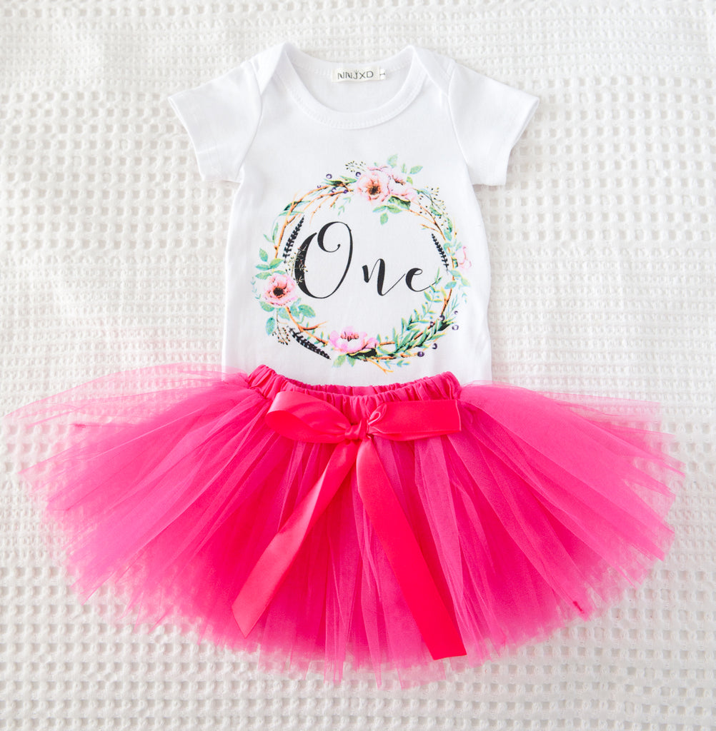 1st Birthday Tutu Set SOLD OUT