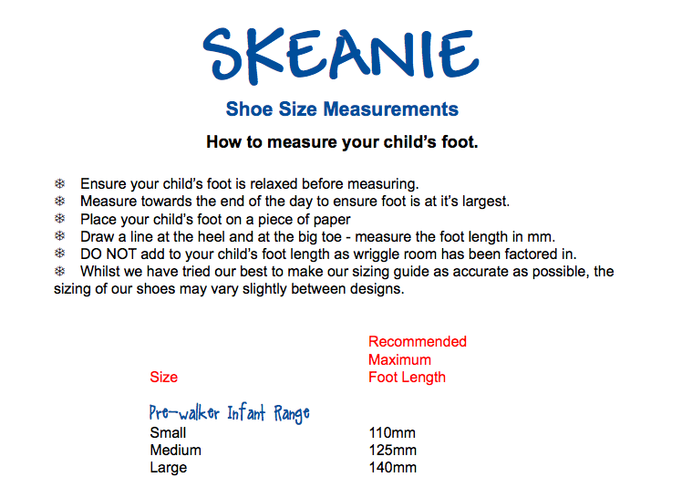 Skeanie Pre Walker shoes