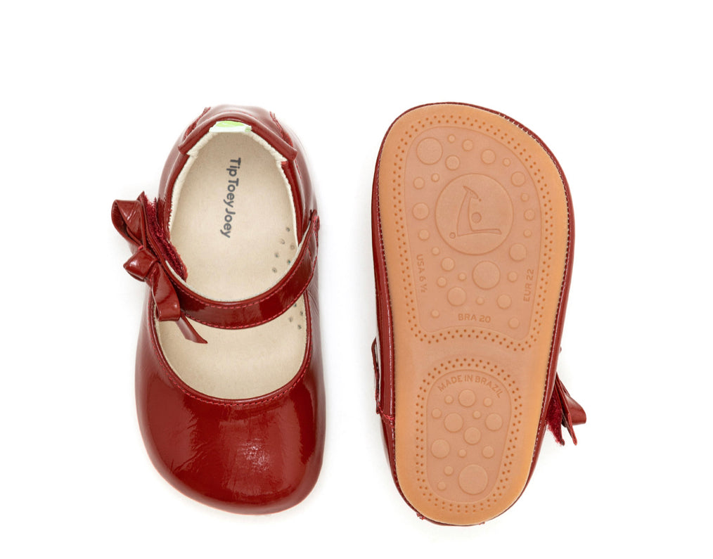 Baby Mary Janes Dorothy - Red
