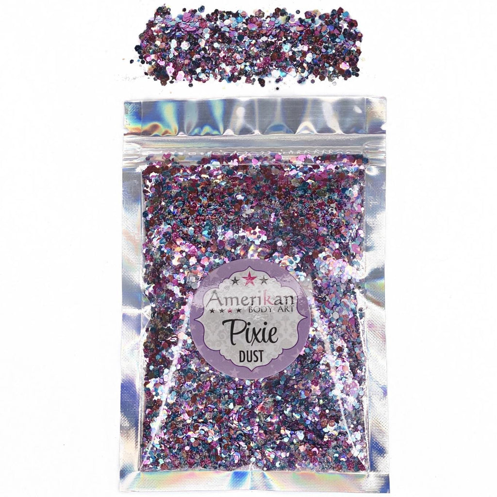 Pink & Blue Mix Pixie Dust, Dry Glitter Blend SOLD OUT