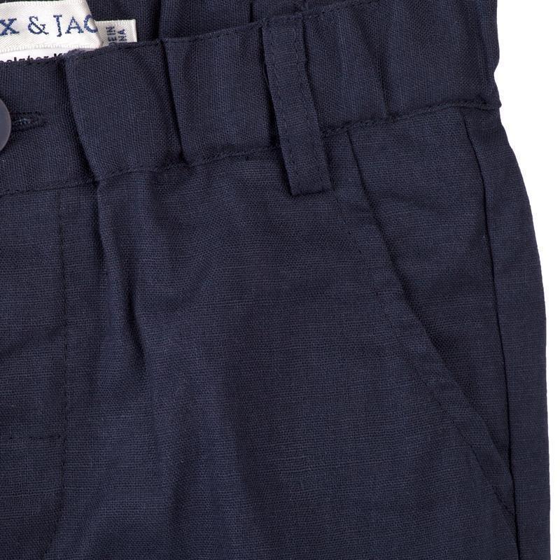 Linen Pants - Navy